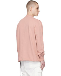 Sweat-shirt rose Rick Owens DRKSHDW