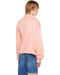 Sweat-shirt rose JW Anderson