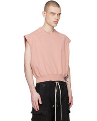 Sweat-shirt rose Rick Owens DRKSHDW