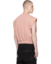 Sweat-shirt rose Rick Owens DRKSHDW