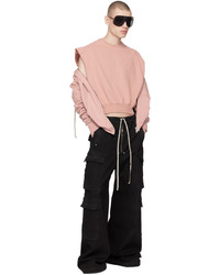 Sweat-shirt rose Rick Owens DRKSHDW