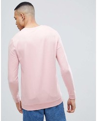 Sweat-shirt rose Asos