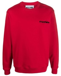 Sweat-shirt rouge Moschino