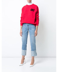 Sweat-shirt rouge Off-White