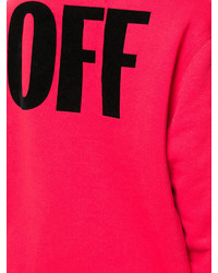 Sweat-shirt rouge Off-White