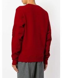 Sweat-shirt rouge Tim Coppens