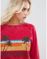 Sweat-shirt rouge Rip Curl