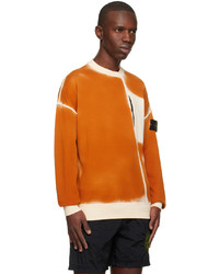 Sweat-shirt tabac Stone Island