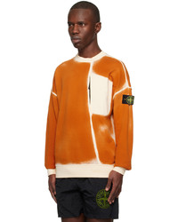 Sweat-shirt tabac Stone Island