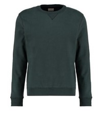 Sweat-shirt vert foncé Selected Homme