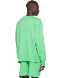 Sweat-shirt vert menthe Acne Studios