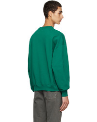 Sweat-shirt vert Drôle De Monsieur