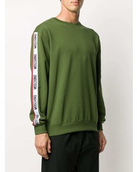 Sweat-shirt vert Moschino