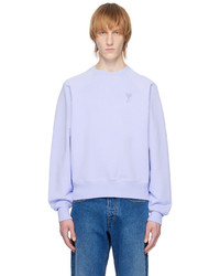 Sweat-shirt violet clair AMI Alexandre Mattiussi