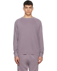 Sweat-shirt violet clair Les Tien