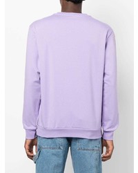 Sweat-shirt violet clair Moschino
