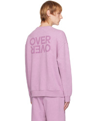 Sweat-shirt violet clair OVER OVER