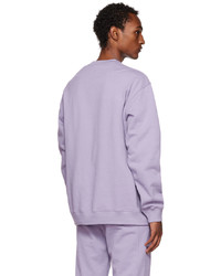 Sweat-shirt violet clair Saintwoods
