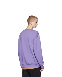 Sweat-shirt violet clair Acne Studios