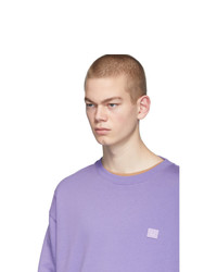 Sweat-shirt violet clair Acne Studios