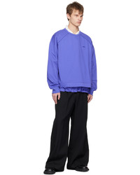 Sweat-shirt violet clair Juun.J