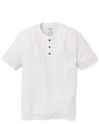 T-shirt à col boutonné blanc