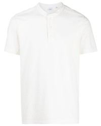 T-shirt à col boutonné blanc Aspesi