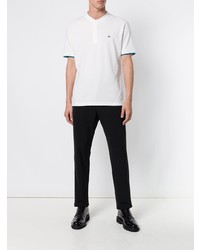 T-shirt à col boutonné blanc Vivienne Westwood