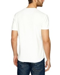 T-shirt à col boutonné blanc Levi's
