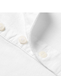 T-shirt à col boutonné blanc J.Crew