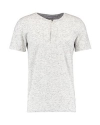 T-shirt à col boutonné blanc YOURTURN