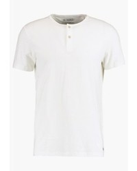 T-shirt à col boutonné gris Esprit