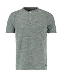 T-shirt à col boutonné gris Produkt