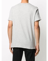 T-shirt à col boutonné gris Zadig & Voltaire
