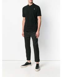 T-shirt à col boutonné noir Vivienne Westwood