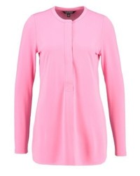 T-shirt à col boutonné rose Ralph Lauren