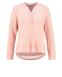 T-shirt à col boutonné rose talkabout