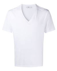 T-shirt à col en v blanc Closed