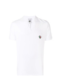T-shirt à col en v blanc Dolce & Gabbana Underwear