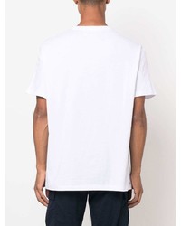 T-shirt à col en v blanc Polo Ralph Lauren