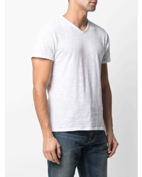 T-shirt à col en v blanc Zadig & Voltaire