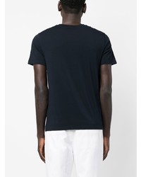 T-shirt à col en v bleu marine Filippa K