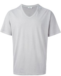 T-shirt à col en v gris Closed