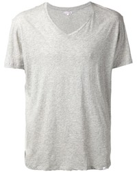 T-shirt à col en v gris Orlebar Brown
