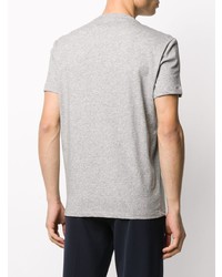 T-shirt à col en v gris Tom Ford