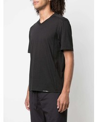 T-shirt à col en v noir 3.1 Phillip Lim