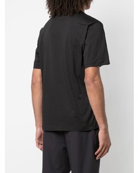 T-shirt à col en v noir 3.1 Phillip Lim