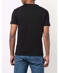 T-shirt à col en v noir Polo Ralph Lauren