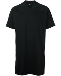 T-shirt à col en v noir Y-3