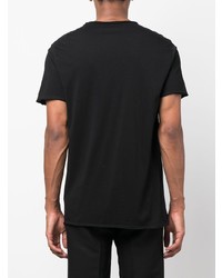 T-shirt à col en v noir Zadig & Voltaire